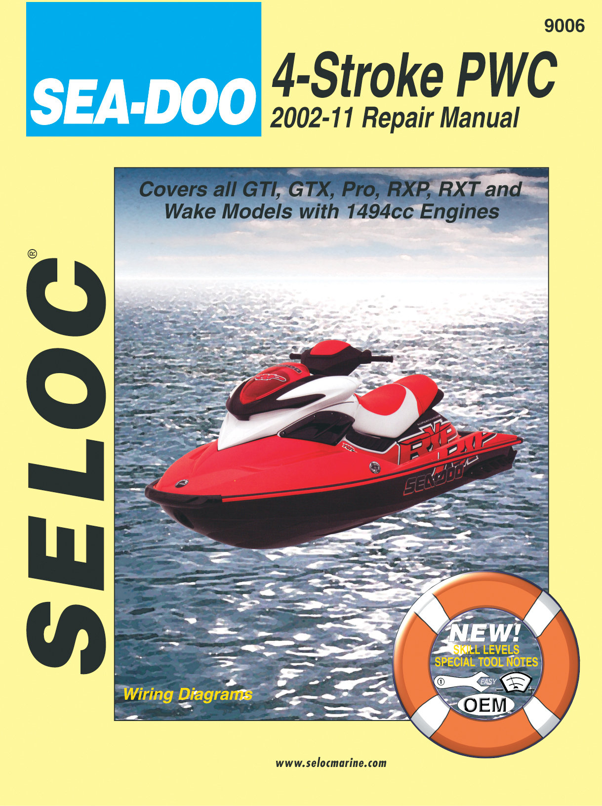 Werkstatthandbuch in englisch für Sea-Doo
